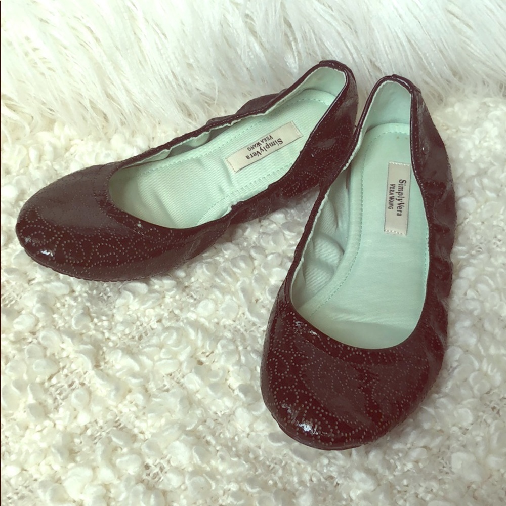 Vera Wang flats